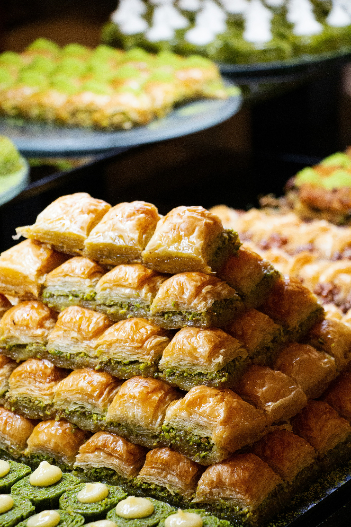 Cevizli tereyağlı baklava